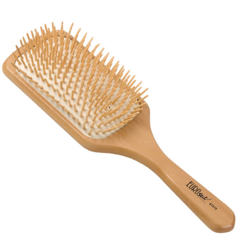 Brosse Plate Pneumatique en Bois