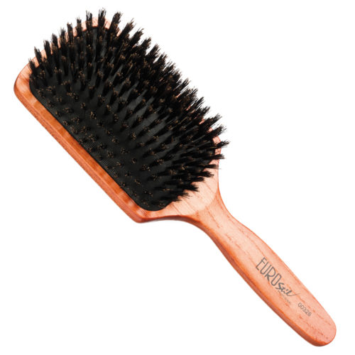 Brosse Plate Pneumatique en Poil de Sanglier