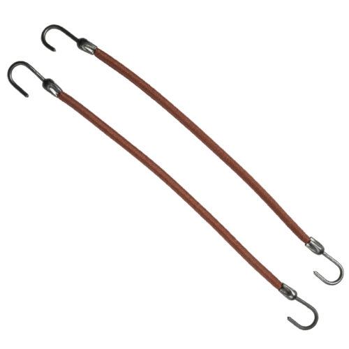 Elastiques  à Cheveux à Crochet Brun