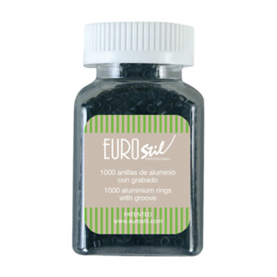 Anneaux Noir 1000pcs Eurostil