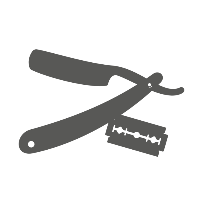 CISEAUX ET LAMES RASOIR