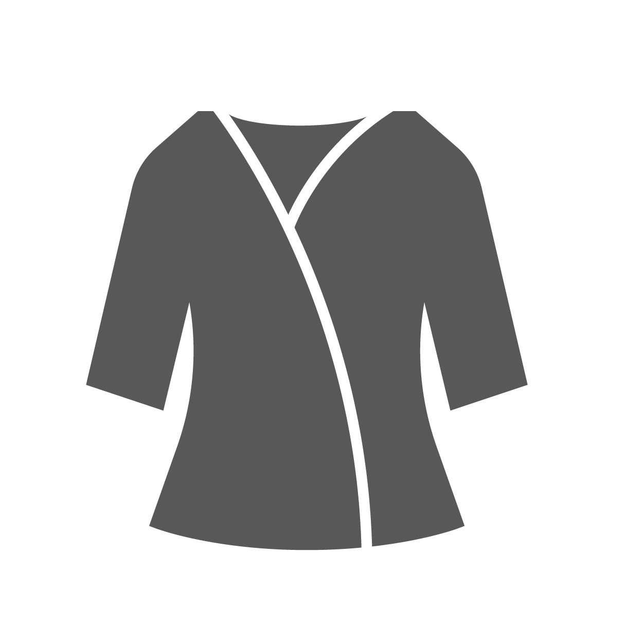 Peignoir de coupe en textile de salon pour coiffeur professionnel