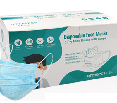 Masques chirurgicaux  50pcs