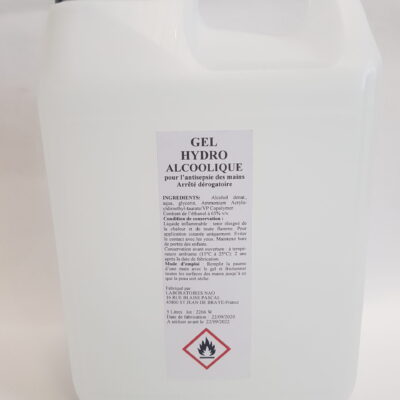 Gel Hydro Alcoolique 5 Litres