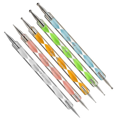 Set de 5 Poinçons de Décoloration Ongles