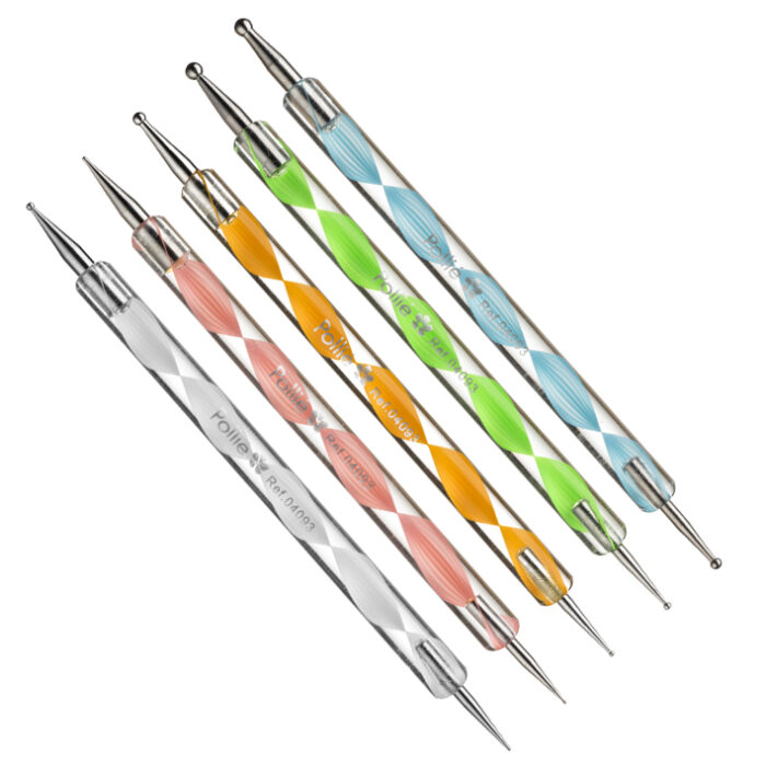 Set de 5 Poinçons de Décoloration Ongles