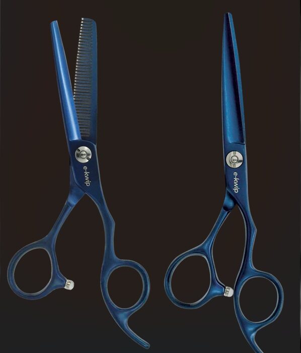 Ciseaux E-Kwip Set Talent Bleu